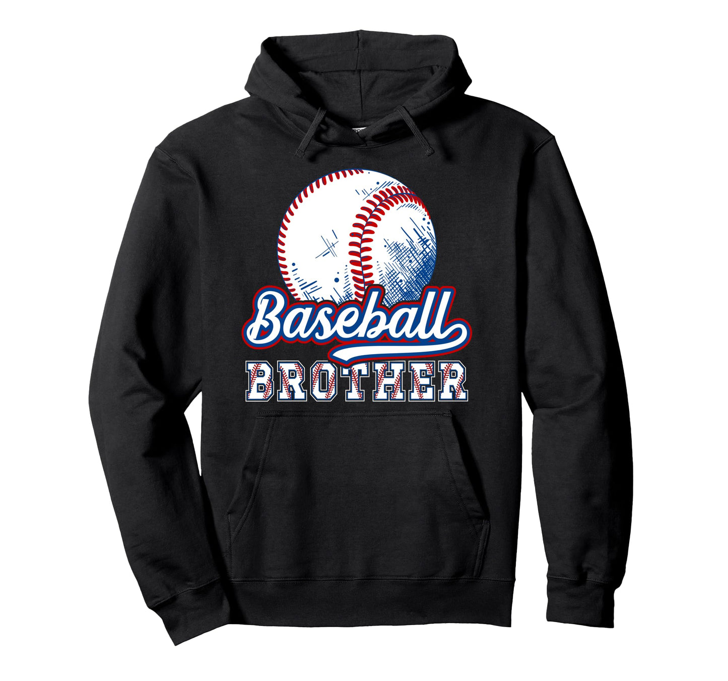Baseball Brother Baseball Players Hoodie - Custom Art Print Men Women - T-Shirt, Sweatshirt, Hoodie