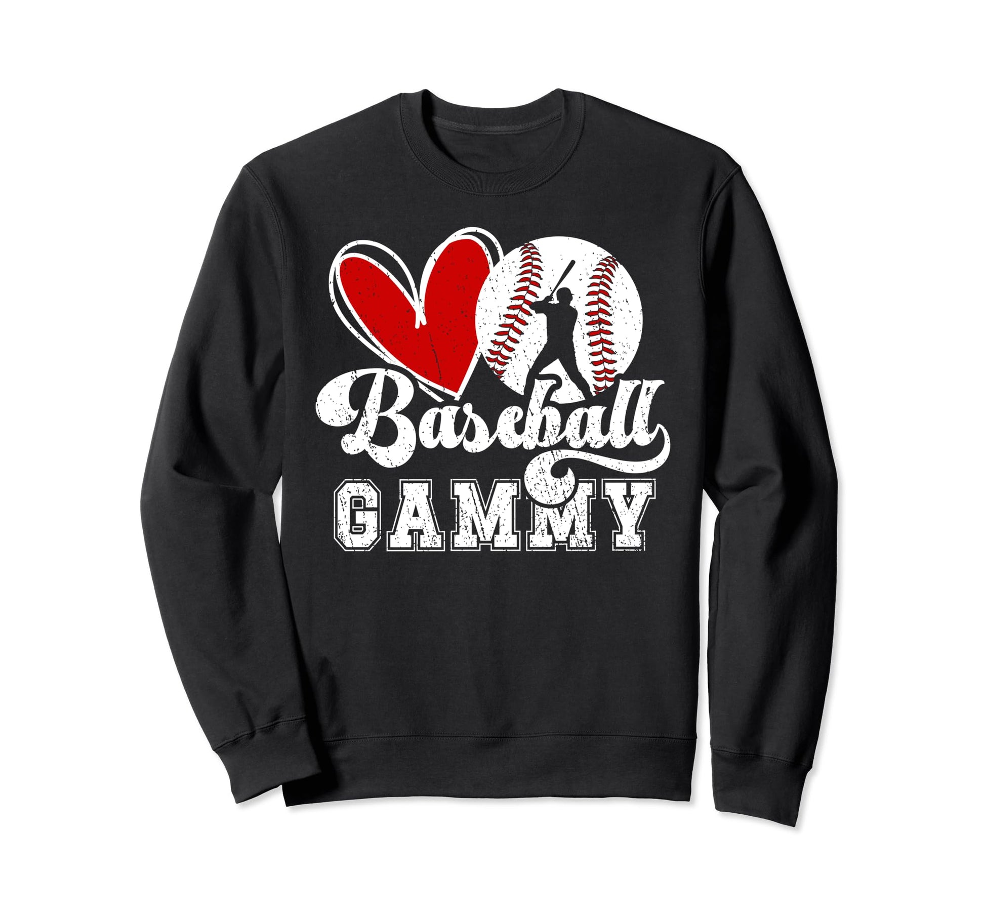 Baseball Gammy Grandma Gammy Sweatshirt - Custom Art Print for Adults - T-Shirt, Sweatshirt, Hoodie