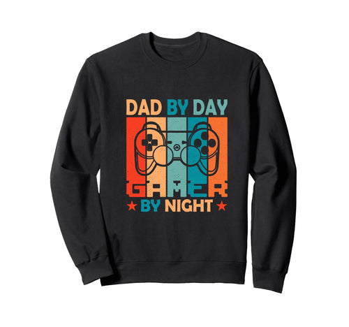 Dad Day Gamer Night Unlock Gamer Sweatshirt - Minimalist Print for Adults - T-Shirt, Sweatshirt, Hoodie