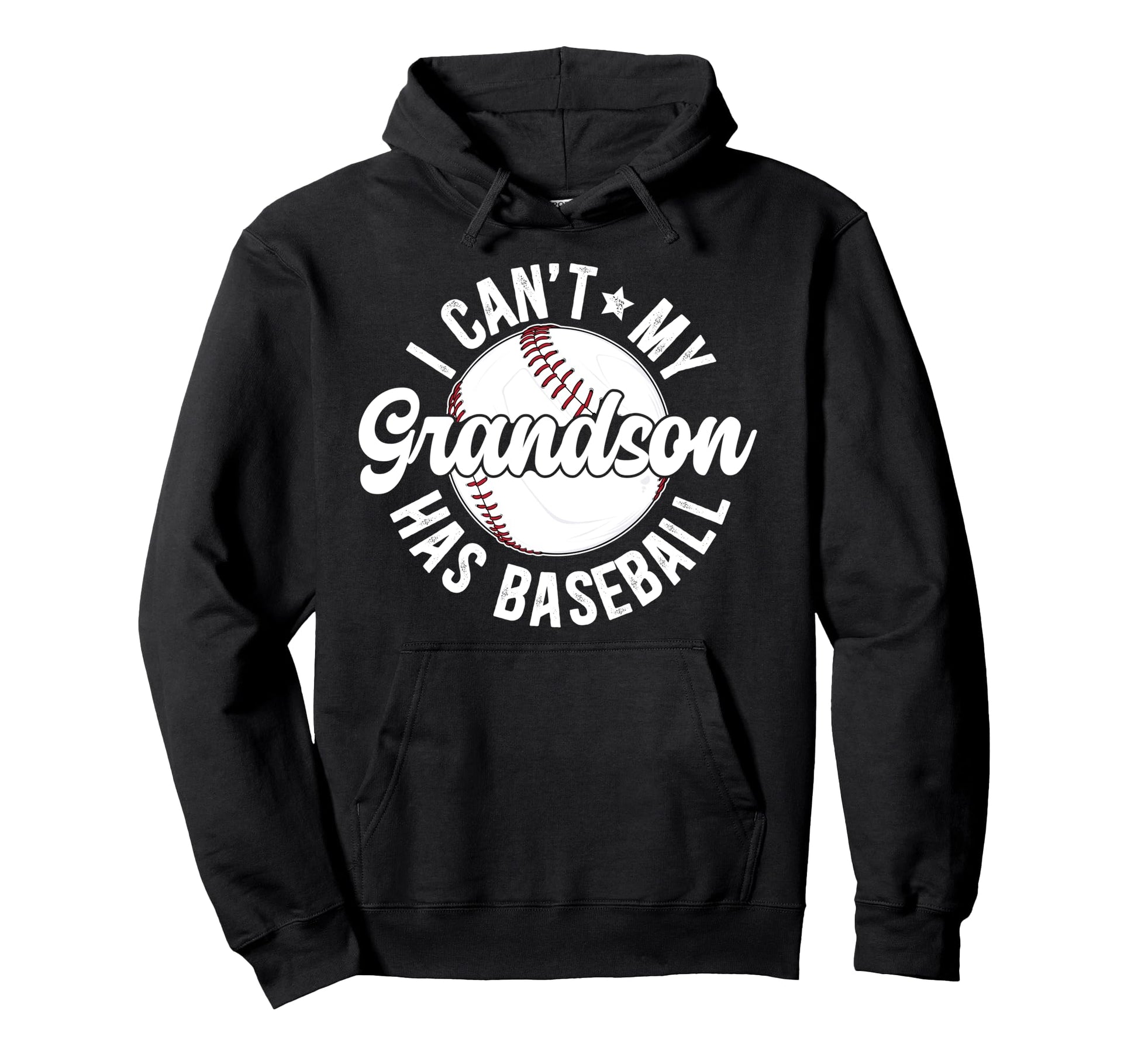 My Grandson Has Baseball Grandpa Hoodie - Trendy Graphic Men Women - T-Shirt, Sweatshirt, Hoodie