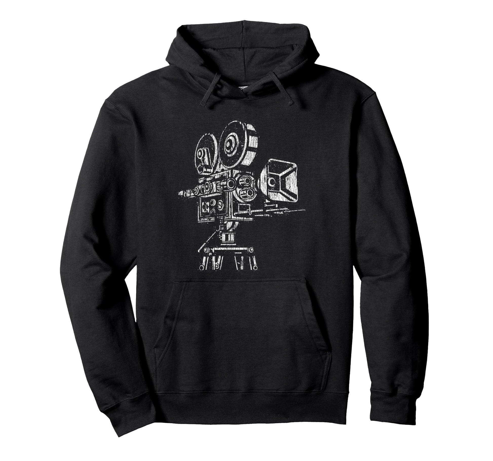 Film Lover 35Mm 70Mm Movie Camera Hoodie - Unique Graphic for Adults - T-Shirt, Sweatshirt, Hoodie