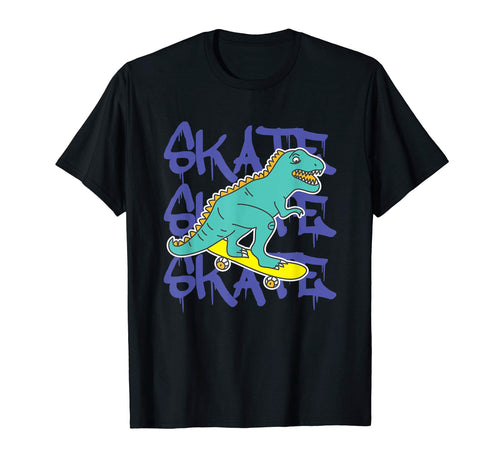 Skateboard T Rex Skateboarding T-Shirt - Unique Graphic for Adults - T-Shirt, Sweatshirt, Hoodie