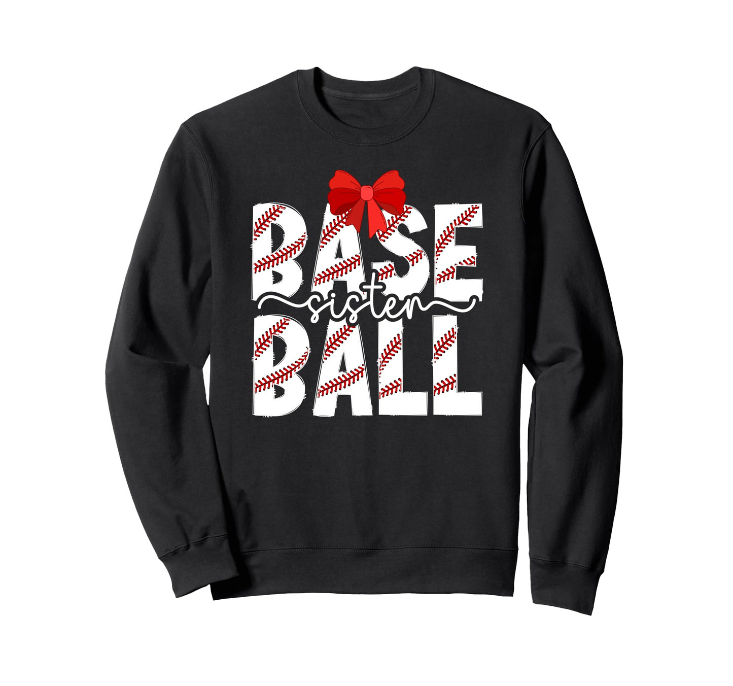 Baseball Sister Coquette Baseball Sweatshirt - Streetwear Style Men Women - T-Shirt, Sweatshirt, Hoodie