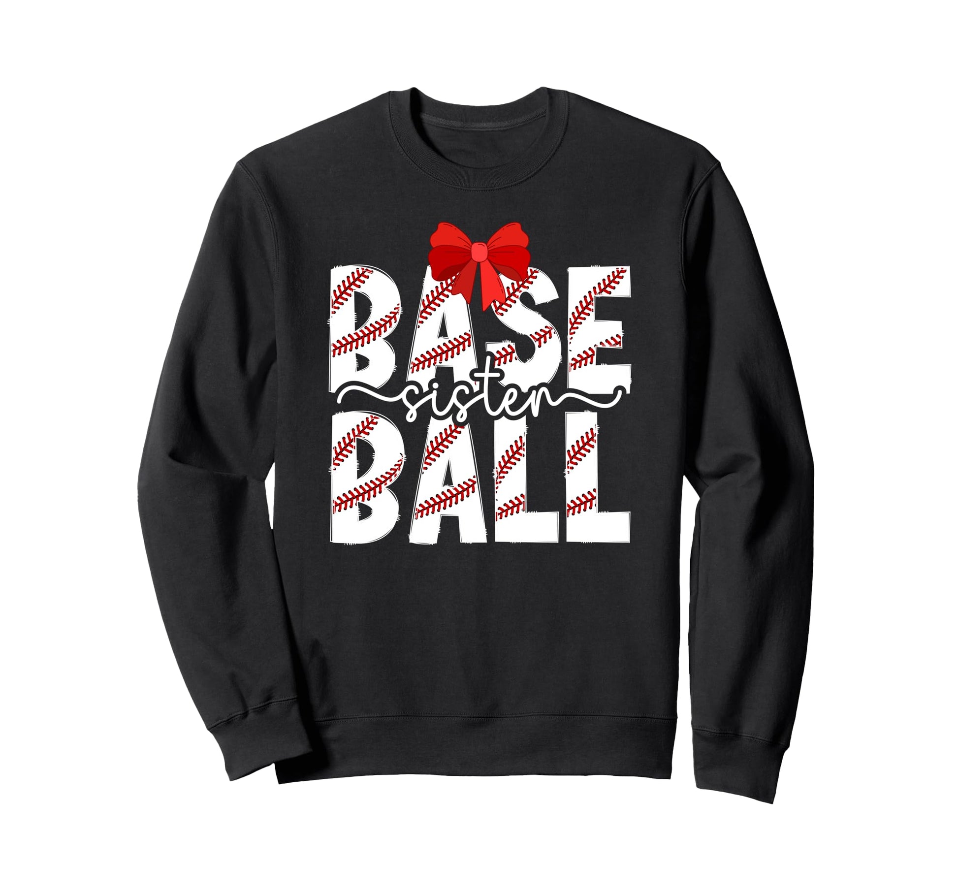 Baseball Sister Coquette Baseball Sweatshirt - Streetwear Style Men Women - T-Shirt, Sweatshirt, Hoodie