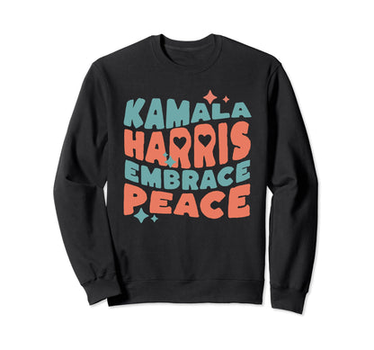 Kamala Harris Tim Walz 2024 Sweatshirt - Casual Everyday Wear Men Women - T-Shirt, Sweatshirt, Hoodie