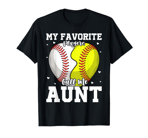 My Favorite Baseball Softball Players Call T-Shirt - Graphic Print Unisex - T-Shirt, Sweatshirt, Hoodie
