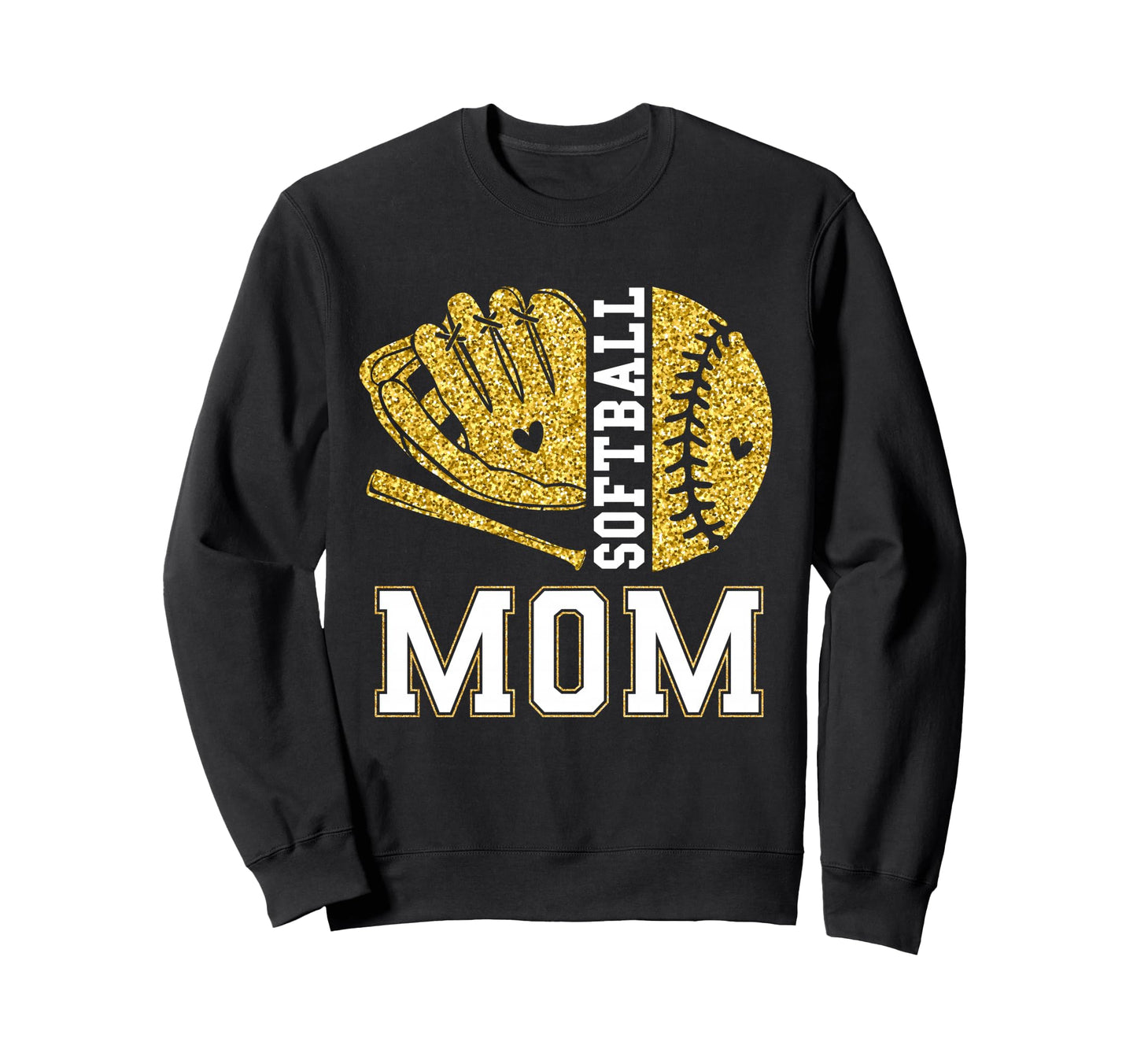 Softball Mom Game Day Softball Sweatshirt - Fun Novelty Design Unisex - T-Shirt, Sweatshirt, Hoodie