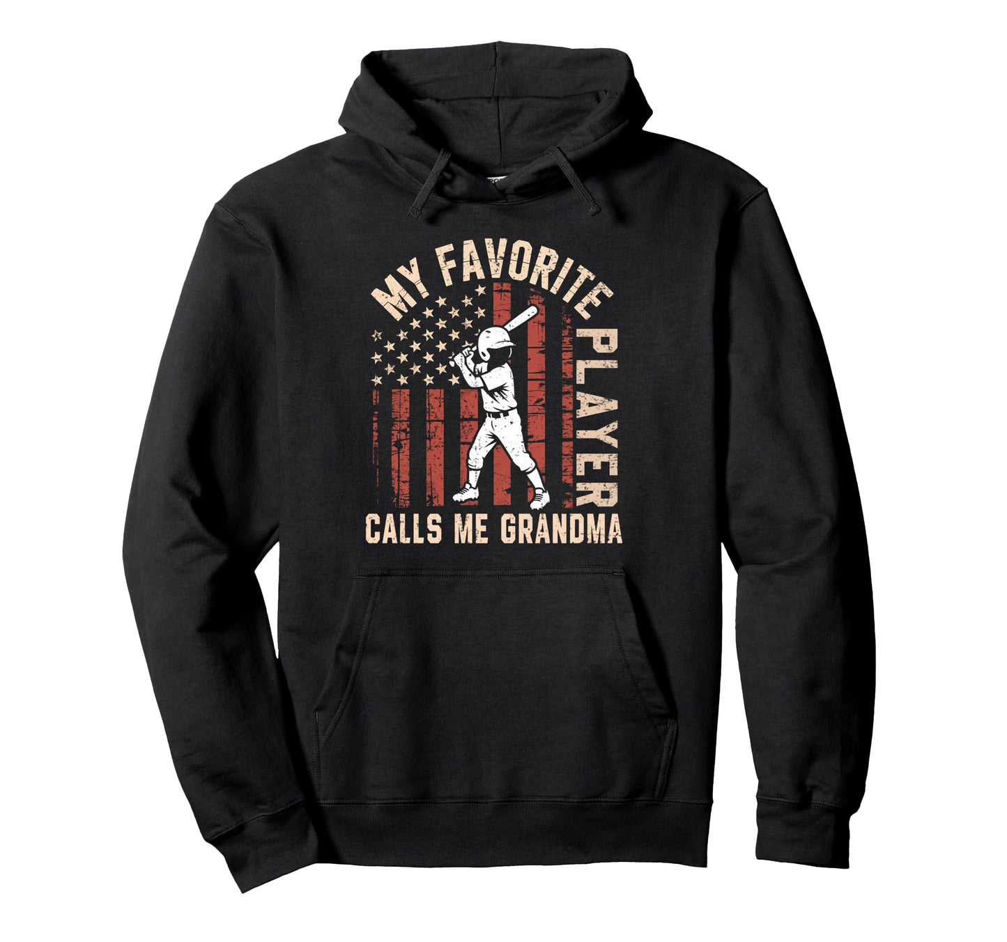 My Favorite Player Calls Me Grandma Us Hoodie - Minimalist Print Men Women - T-Shirt, Sweatshirt, Hoodie