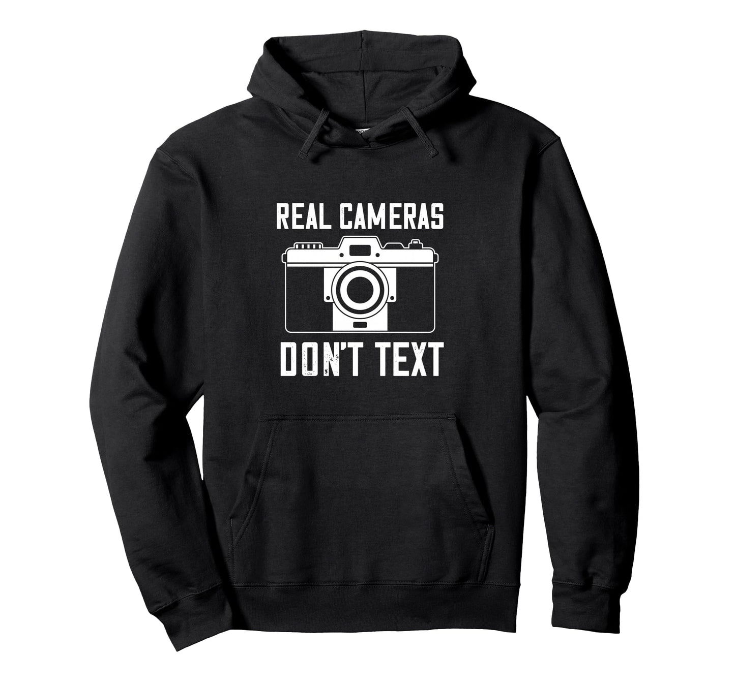 Photographer Real Camera Dont Text Hoodie - Custom Art Print Men Women - T-Shirt, Sweatshirt, Hoodie