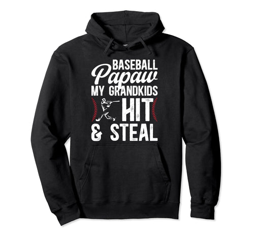 Baseball Papaw Funny Papaw Baseball Hoodie - Custom Art Print Men Women - T-Shirt, Sweatshirt, Hoodie