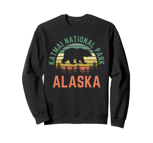 Katmai National Park Alaska Usa Hoodie - Fun Novelty Design Men Women - T-Shirt, Sweatshirt, Hoodie