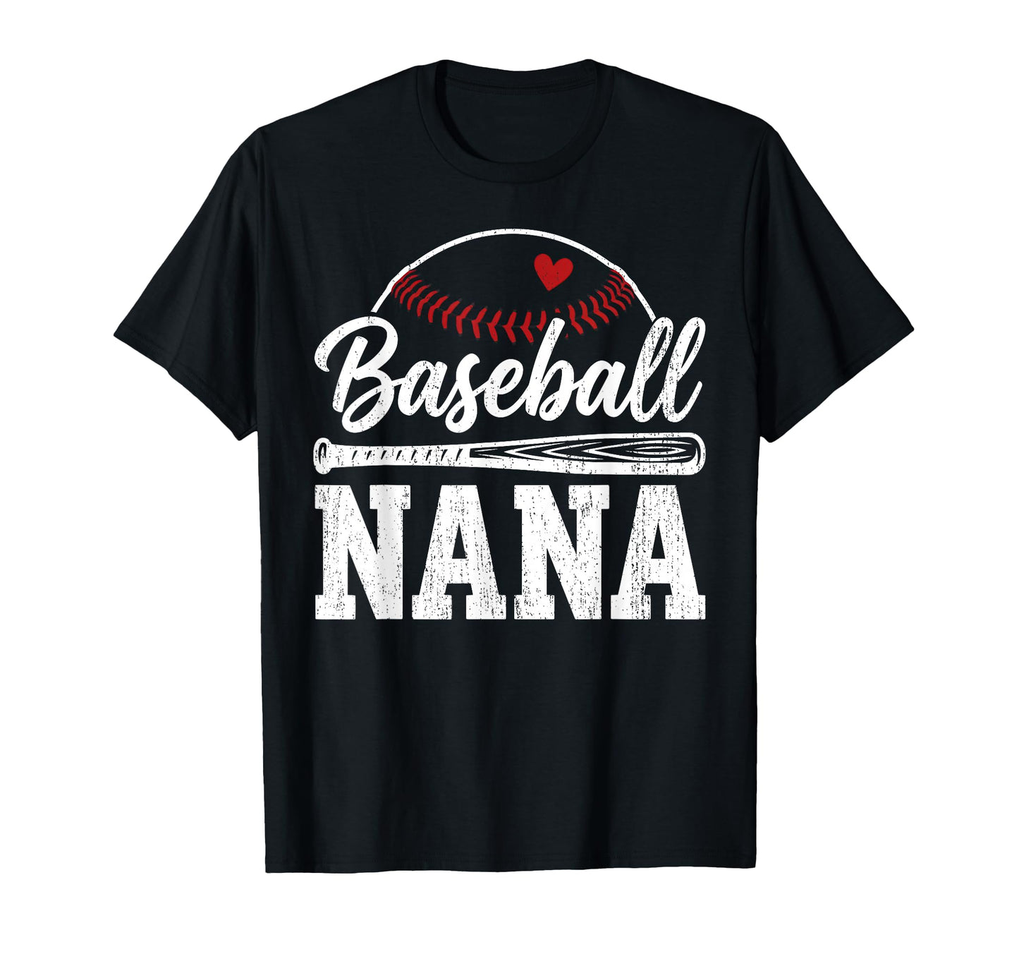 Baseball Nana Grandma Baseball T-Shirt - Casual Everyday Wear for Adults - T-Shirt, Sweatshirt, Hoodie