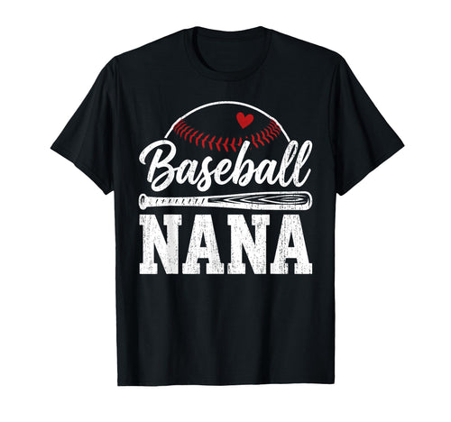 Baseball Nana Grandma Baseball T-Shirt - Casual Everyday Wear for Adults - T-Shirt, Sweatshirt, Hoodie