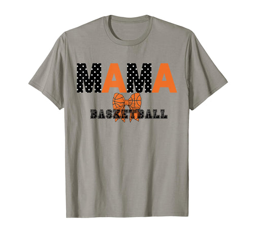 Mama Polka Dot Logo Basketball T-Shirt - Aesthetic Graphic for Adults - T-Shirt, Sweatshirt, Hoodie