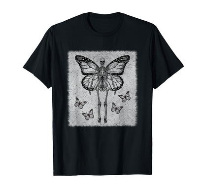 Skeleton Fairy Grunge Fairycore T-Shirt - Minimalist Print Unisex - T-Shirt, Sweatshirt, Hoodie