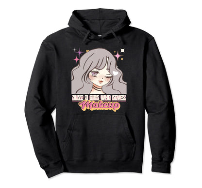 Anime Who Loves Makeup Rainbow Japan Hoodie - Custom Art Print Unisex - T-Shirt, Sweatshirt, Hoodie