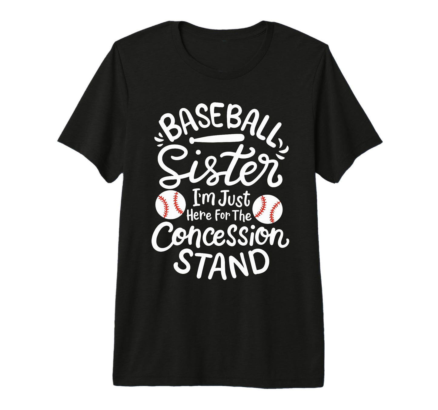 Baseball Sister Tri Blend T-Shirt - Casual Everyday Wear Unisex - T-Shirt, Sweatshirt, Hoodie