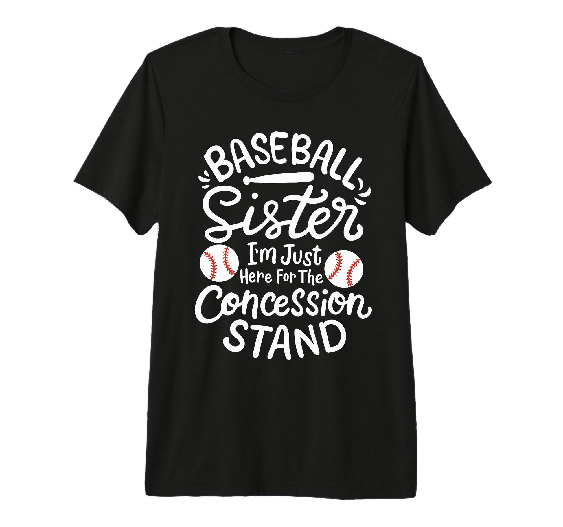 Baseball Sister Tri Blend T-Shirt - Casual Everyday Wear Unisex - T-Shirt, Sweatshirt, Hoodie