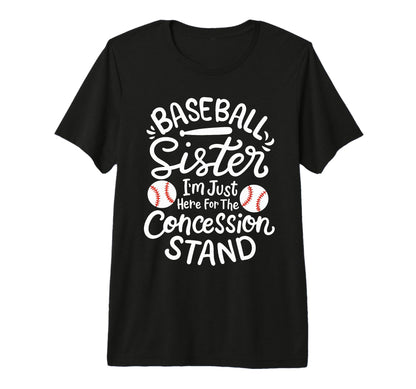 Baseball Sister Tri Blend T-Shirt - Casual Everyday Wear Unisex - T-Shirt, Sweatshirt, Hoodie