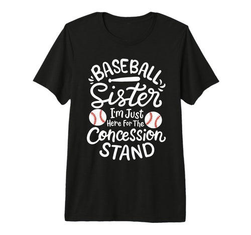Baseball Sister Tri Blend T-Shirt - Casual Everyday Wear Unisex - T-Shirt, Sweatshirt, Hoodie