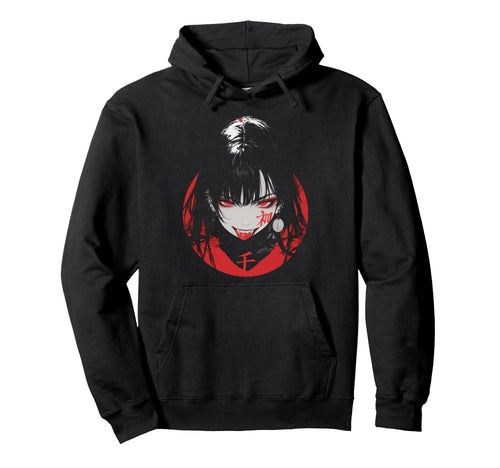 Goth Grunge Demon Anime Waifu Horror Alt Hoodie - Trendy Graphic Men Women - T-Shirt, Sweatshirt, Hoodie