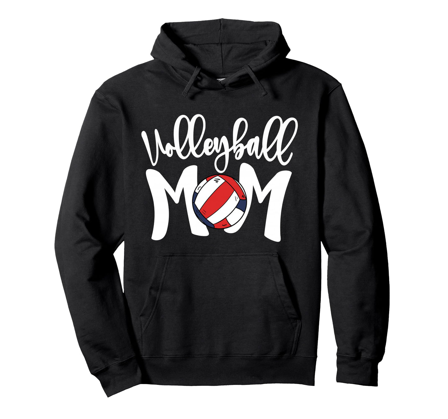 Volleyball Mom Beach Volley Mothers Hoodie - Fun Novelty Design Men Women - T-Shirt, Sweatshirt, Hoodie