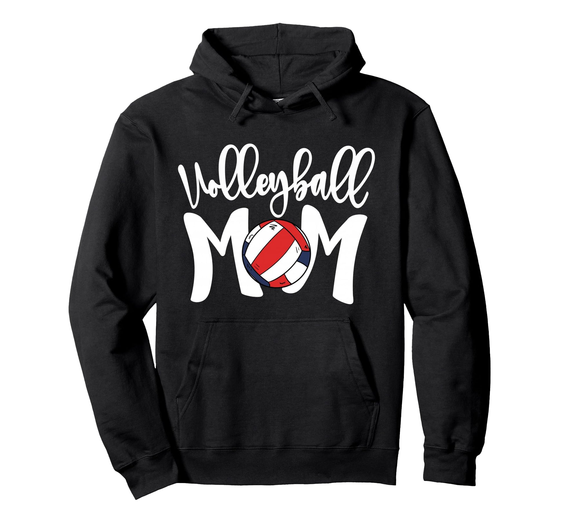Volleyball Mom Beach Volley Mothers Hoodie - Fun Novelty Design Men Women - T-Shirt, Sweatshirt, Hoodie