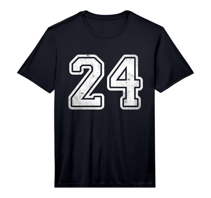 Sport Team Number 24 Performance T-Shirt - Aesthetic Graphic Unisex - T-Shirt, Sweatshirt, Hoodie