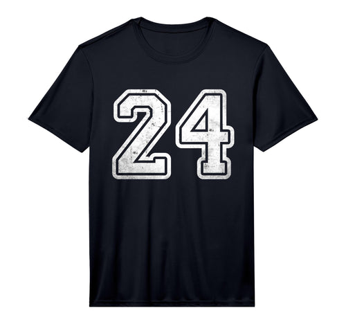 Sport Team Number 24 Performance T-Shirt - Aesthetic Graphic Unisex - T-Shirt, Sweatshirt, Hoodie