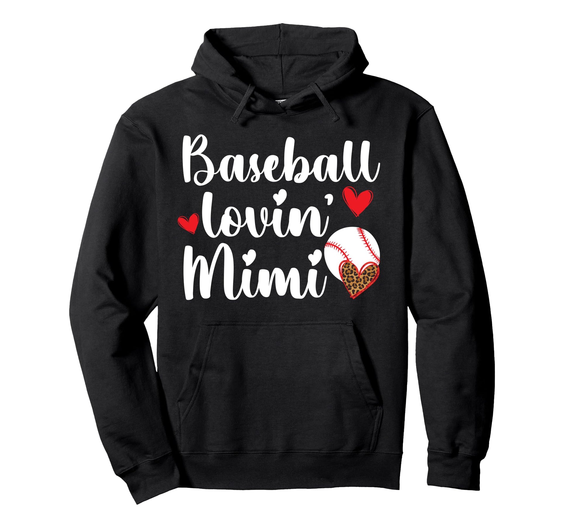 Baseball Lovin Mimi Baseball Mimi Baseball Hoodie - Trendy Graphic Unisex - T-Shirt, Sweatshirt, Hoodie