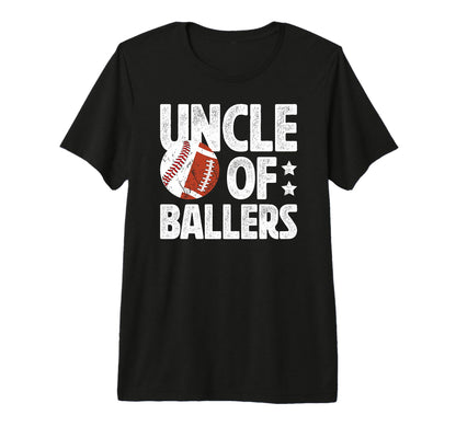 Mens Uncle Ballers Proud Baseball T-Shirt - Aesthetic Graphic for Adults - T-Shirt, Sweatshirt, Hoodie