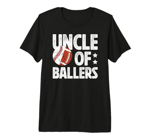 Mens Uncle Ballers Proud Baseball T-Shirt - Aesthetic Graphic for Adults - T-Shirt, Sweatshirt, Hoodie