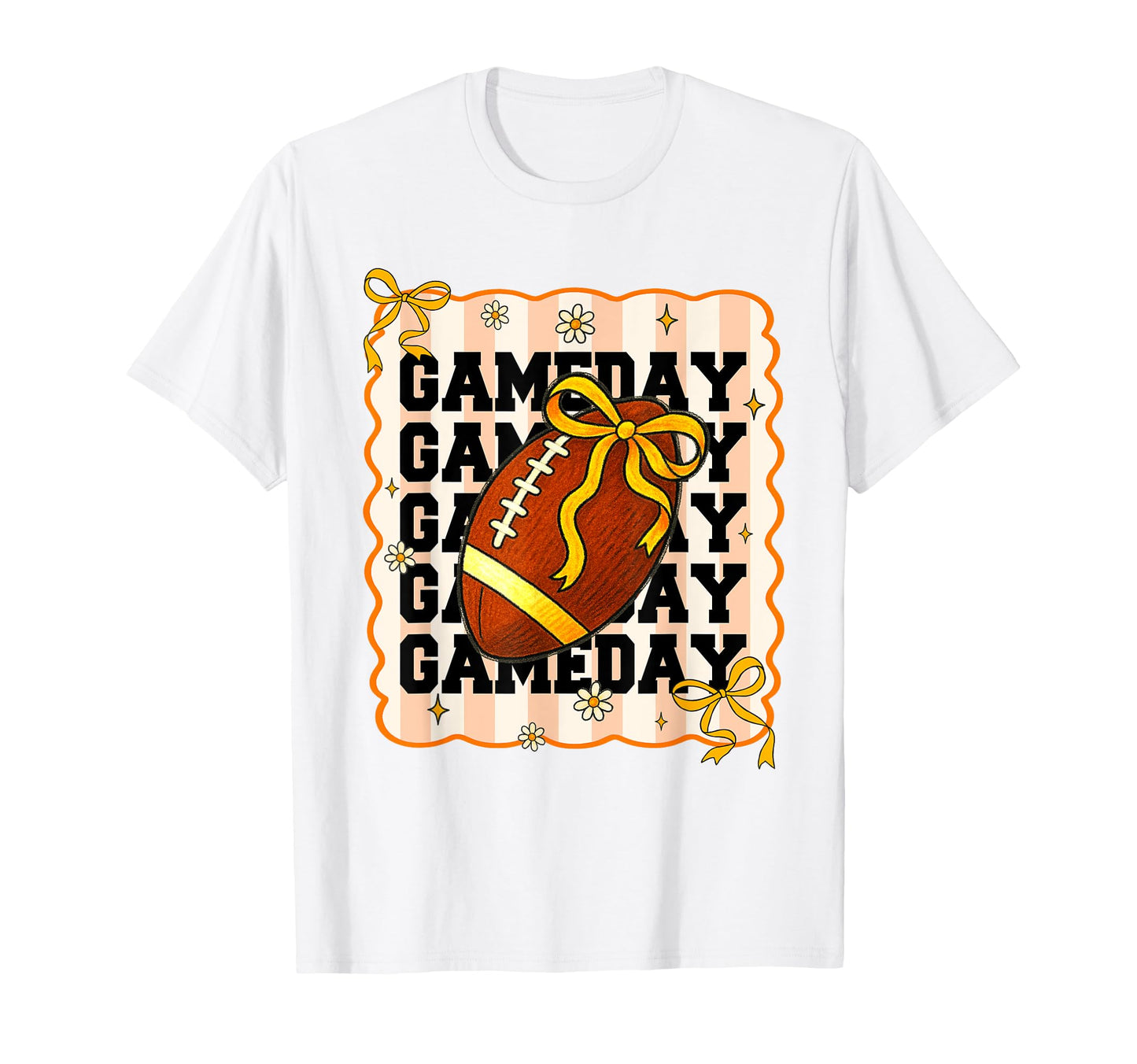 Football Coquette Bow Game Day T-Shirt - Streetwear Style for Adults - T-Shirt, Sweatshirt, Hoodie