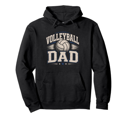 Volleyball Dad Sports Dad Hoodie - Aesthetic Graphic Unisex - T-Shirt, Sweatshirt, Hoodie