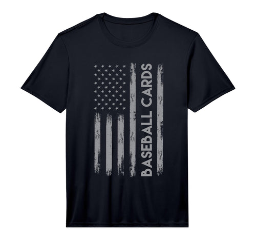 Mens American Baseball Cards Collector T-Shirt - Graphic Print for Adults - T-Shirt, Sweatshirt, Hoodie