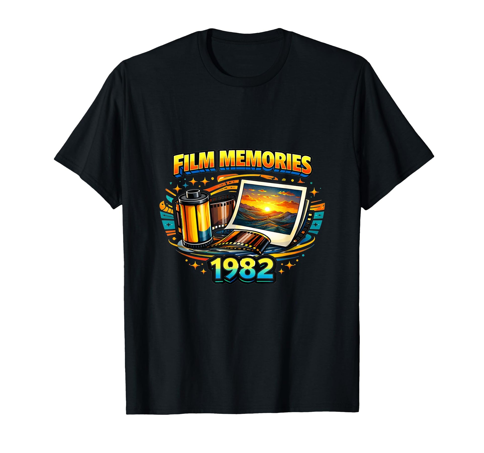 Film Photography Camera 1982 T-Shirt - Streetwear Style Men Women - T-Shirt, Sweatshirt, Hoodie
