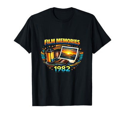 Film Photography Camera 1982 T-Shirt - Streetwear Style Men Women - T-Shirt, Sweatshirt, Hoodie