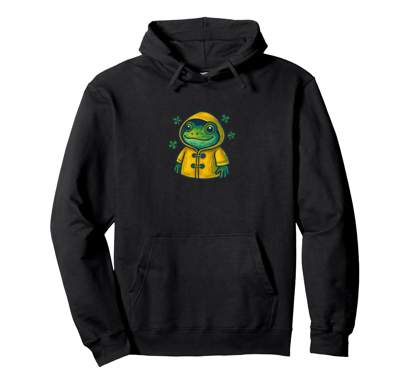Rainy Frog Spring St Patricks Day Hoodie - Novelty Apparel Unisex - T-Shirt, Sweatshirt, Hoodie