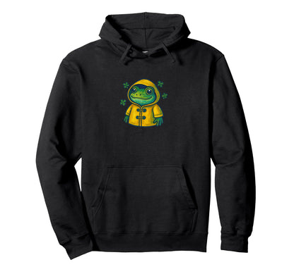 Rainy Frog Spring St Patricks Day Hoodie - Novelty Apparel Unisex - T-Shirt, Sweatshirt, Hoodie
