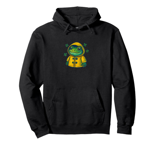 Rainy Frog Spring St Patricks Day Hoodie - Novelty Apparel Unisex - T-Shirt, Sweatshirt, Hoodie