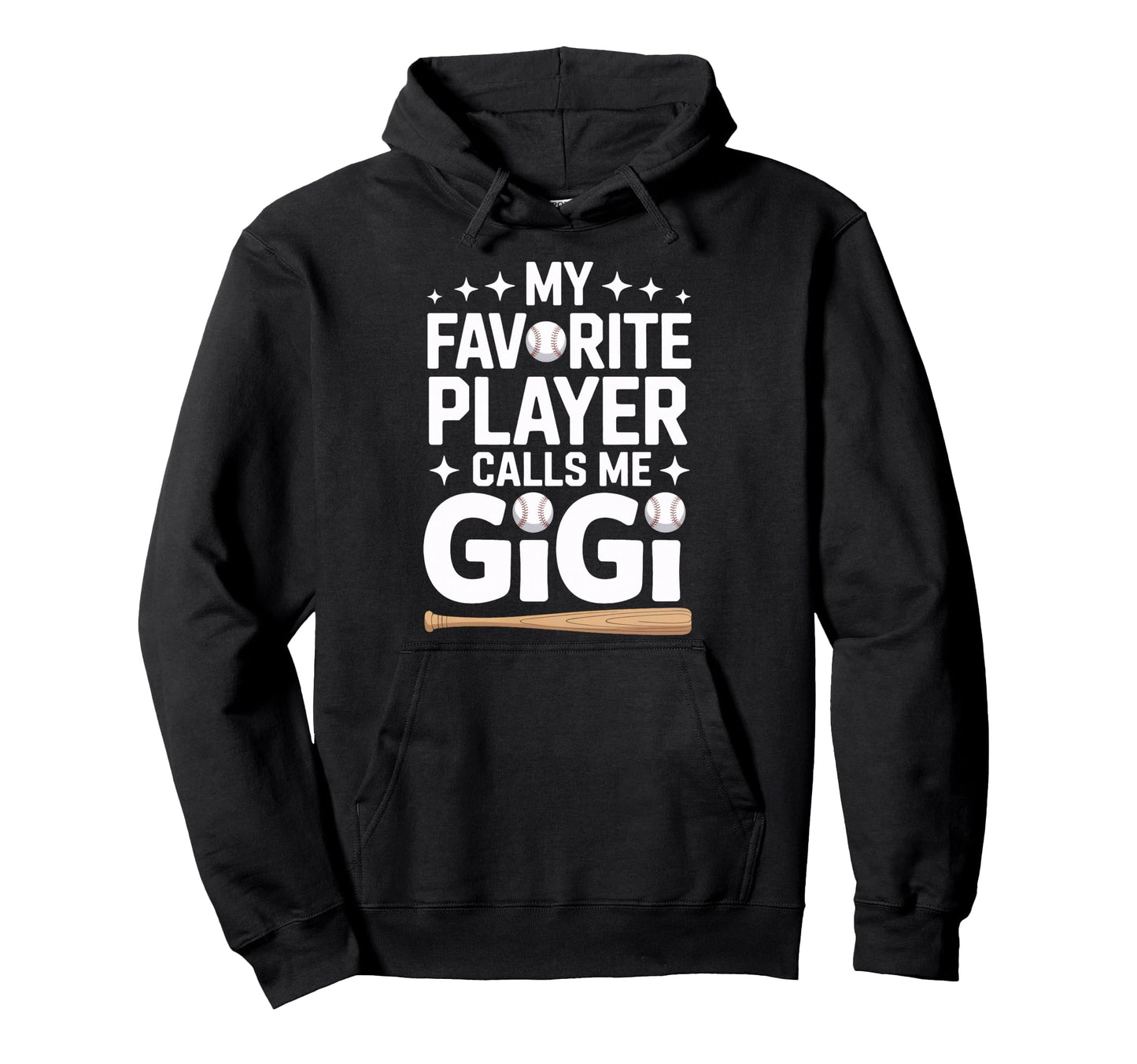 My Favorite Player Calls Me Gigi Hoodie - Minimalist Print Men Women - T-Shirt, Sweatshirt, Hoodie