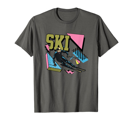 90S Ski Slopes Grunge Skier Skiing T-Shirt - Novelty Apparel Unisex - T-Shirt, Sweatshirt, Hoodie