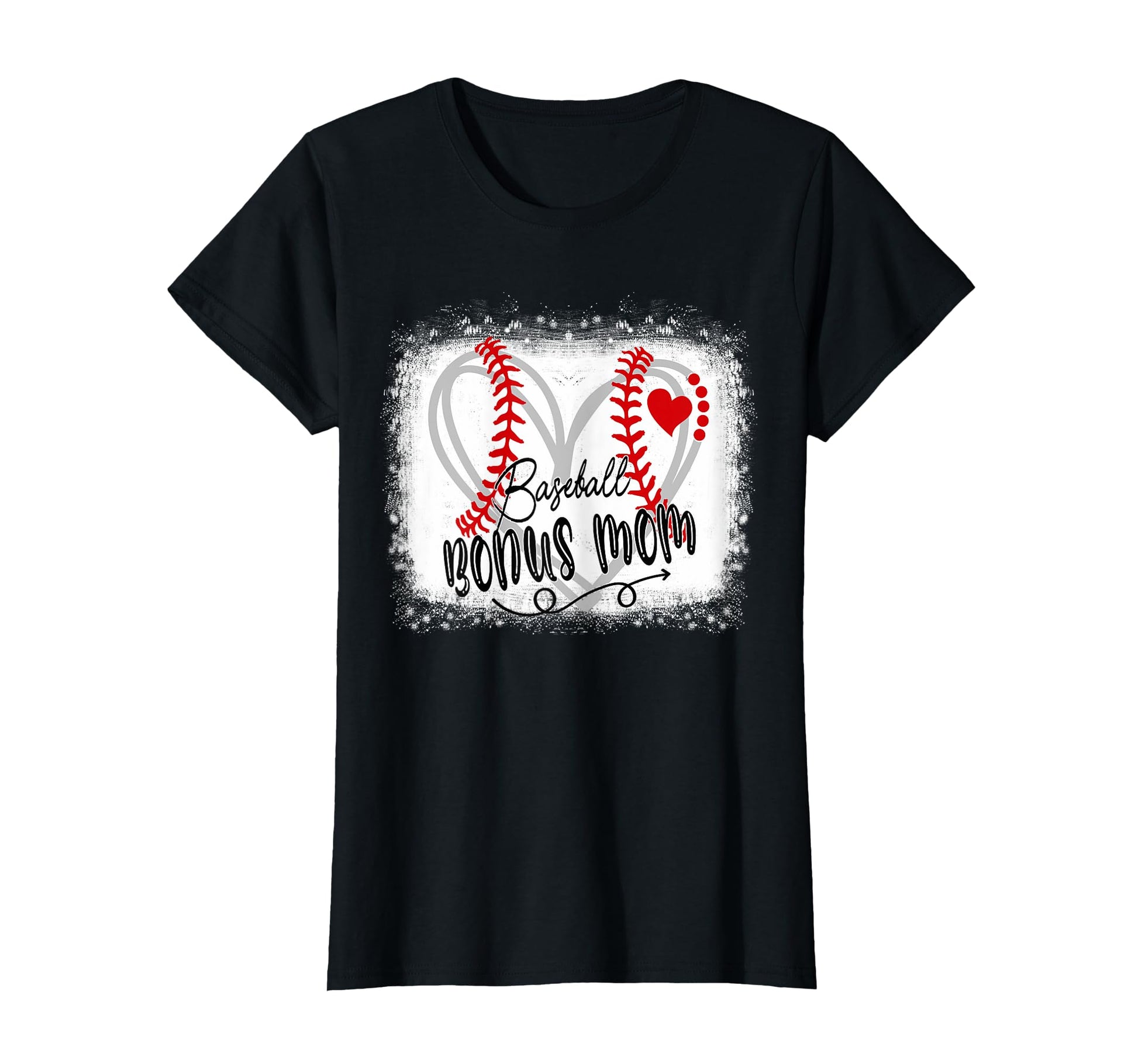 Baseball Bonus Mom Stepmom Gift Game T-Shirt - Streetwear Style for Adults - T-Shirt, Sweatshirt, Hoodie