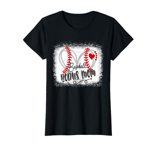 Baseball Bonus Mom Stepmom Gift Game T-Shirt - Streetwear Style for Adults - T-Shirt, Sweatshirt, Hoodie