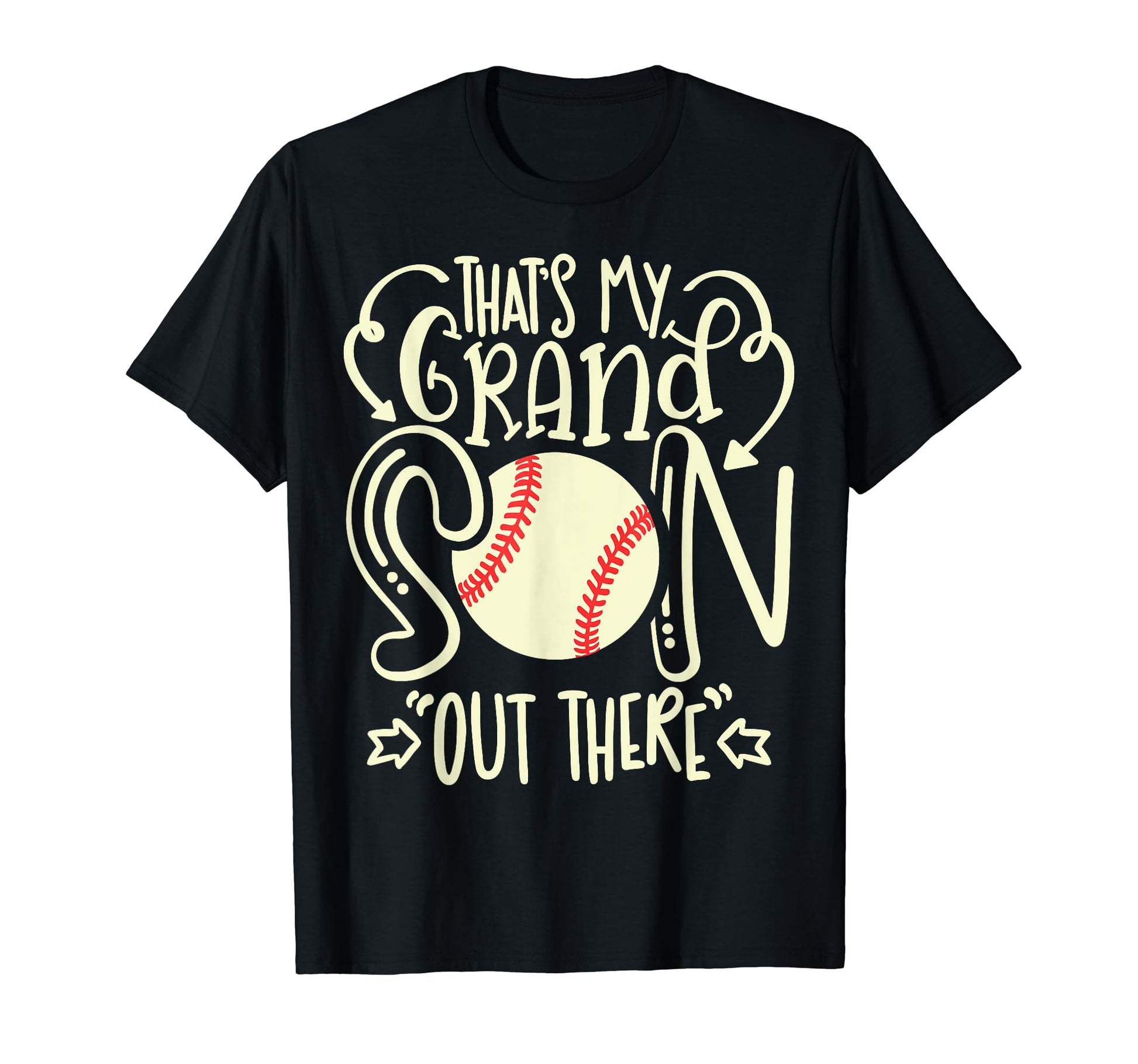 Thats My Grandson Out There T-Shirt - Aesthetic Graphic for Adults - T-Shirt, Sweatshirt, Hoodie