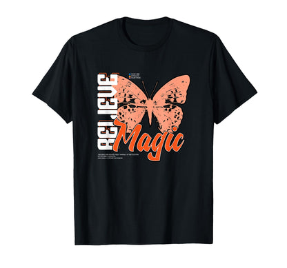 Butterfly Magic Y2K Grunge Aesthetic T-Shirt - Graphic Print Men Women - T-Shirt, Sweatshirt, Hoodie