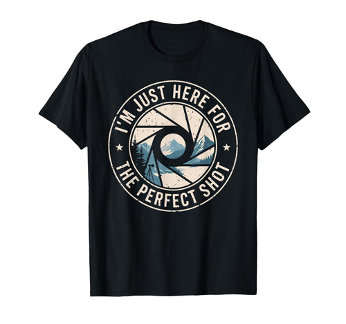 Photography Camera Photographer Lens T-Shirt - Unique Graphic for Adults - T-Shirt, Sweatshirt, Hoodie