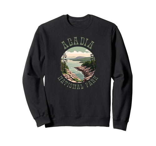 Acadia National Park Maine Bar Sweatshirt - Streetwear Style Men Women - T-Shirt, Sweatshirt, Hoodie