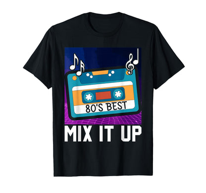 Mix Tape 80S Japanese Otaku Aesthetic T-Shirt - Unique Graphic Unisex - T-Shirt, Sweatshirt, Hoodie