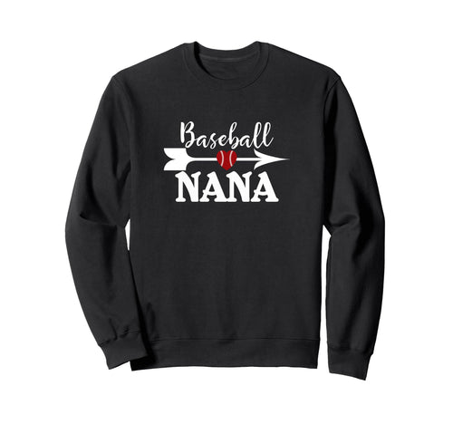 Baseball Nana Proud Grandma Sweatshirt - Aesthetic Graphic Men Women - T-Shirt, Sweatshirt, Hoodie